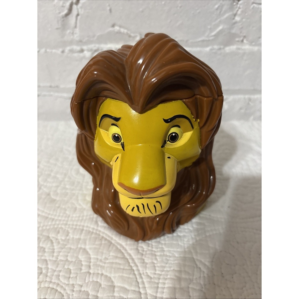 Simba "The Lion King" Disney On Ice Flip-Top‎ Cup Mug 1998